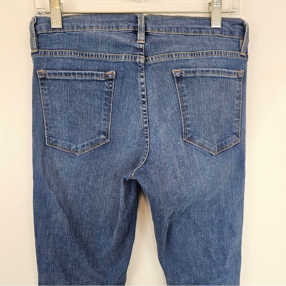 Frame Jeans Size 31 (Size 8) Denim Women's Skinny Denim- Dark Blue - Picture 5 of 8